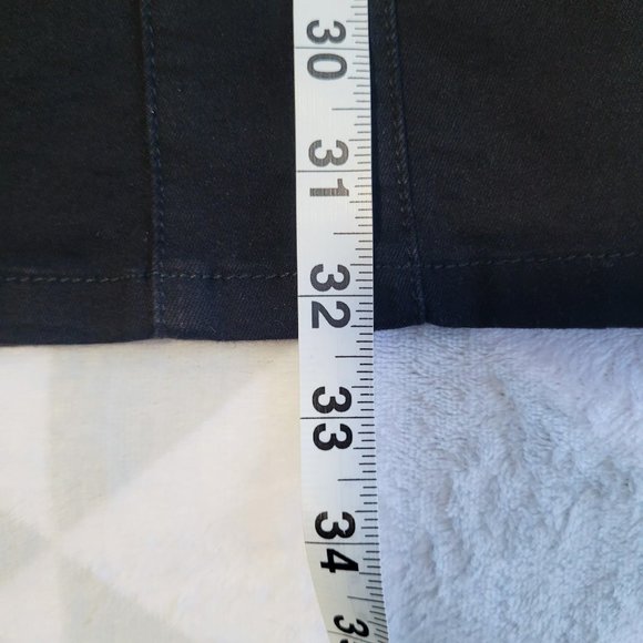 GUESS Black Denim Dress, Sexy Y2K Jumper, Bodycon Retro 90s Dress, Size S - Picture 7 of 9